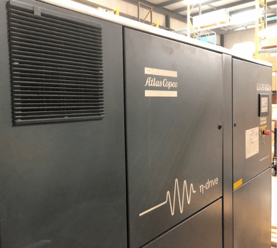 Atlas Copco GA75VSD preowned product by Air Solutions Canada