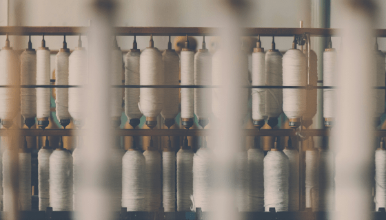Compressed air being used in Textile Industry