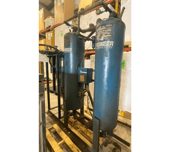 Pioneer PHL500 Desiccant Air Dryer preowned product by Air Solutions Canada